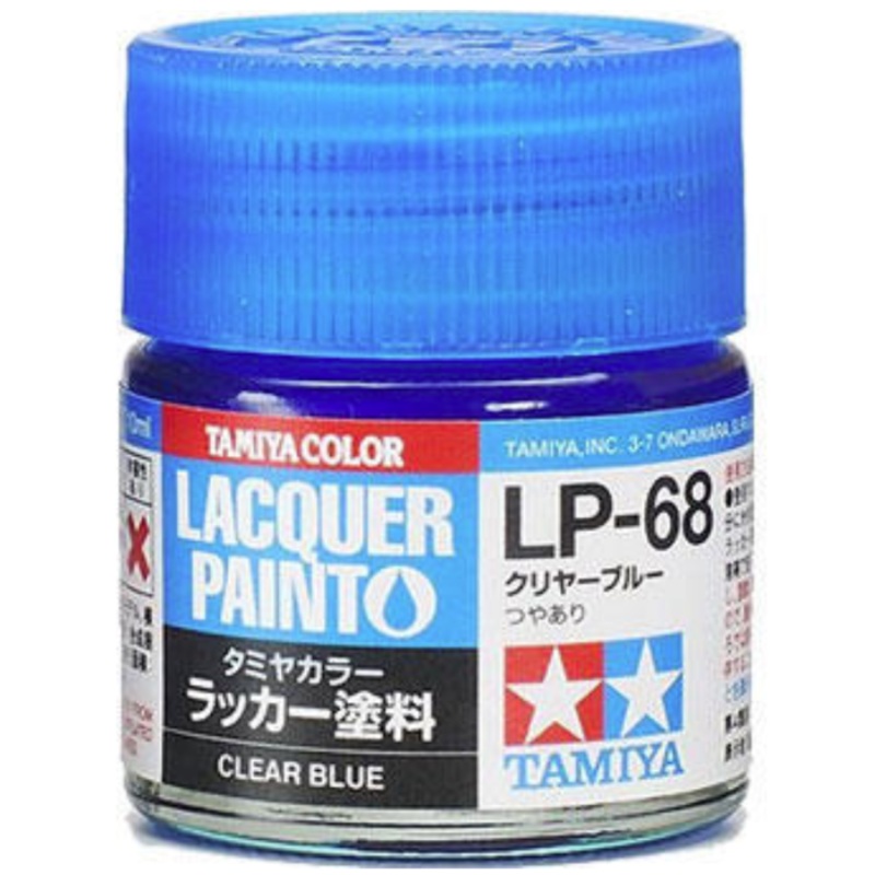 Tamiya Lacquer LP-68 Clear Blue
