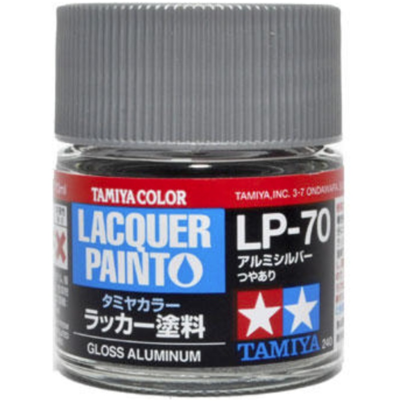 Tamiya lacquer LP-70 Gloss Aluminium