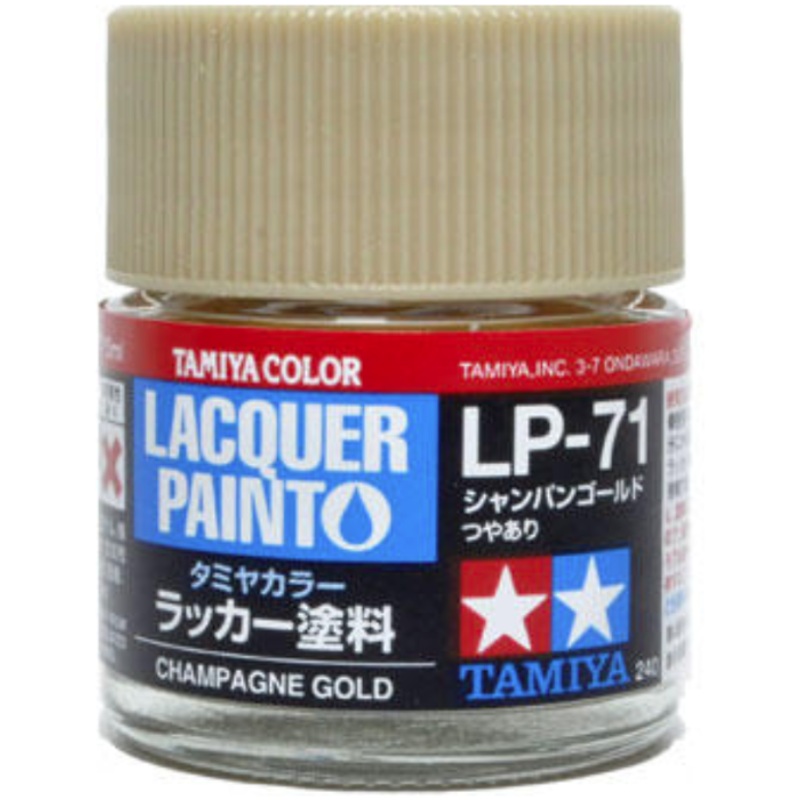 Tamiya Lacquer LP-71 Champagne Gold