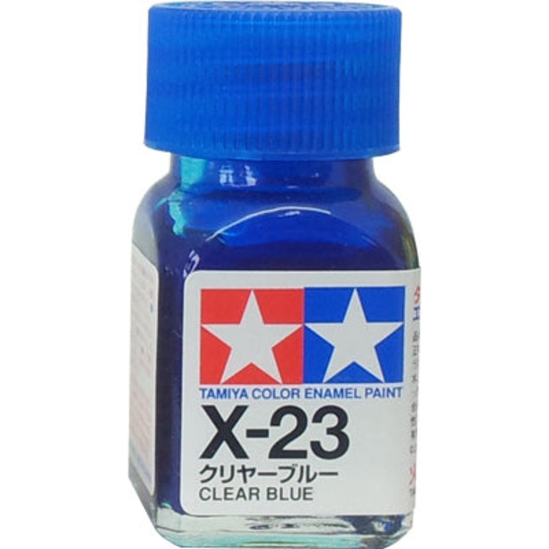 Tamiya X-23 Enamel 10ml Clear Blue