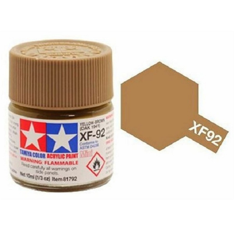 Tamiya XF92 Acrylic DAK 1941 Yellow Brown