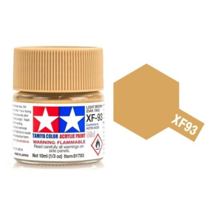 Tamiya XF93 Acrylic DAK 1942 Light Brown
