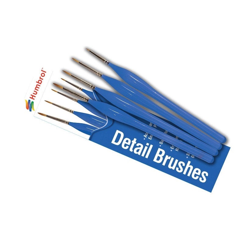 Humbrol Detail Brush Set (4)