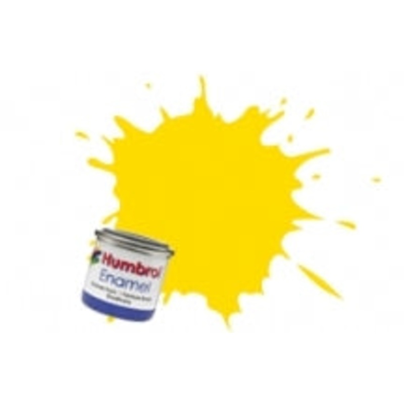 Humbrol Enamel 69 Gloss Yellow