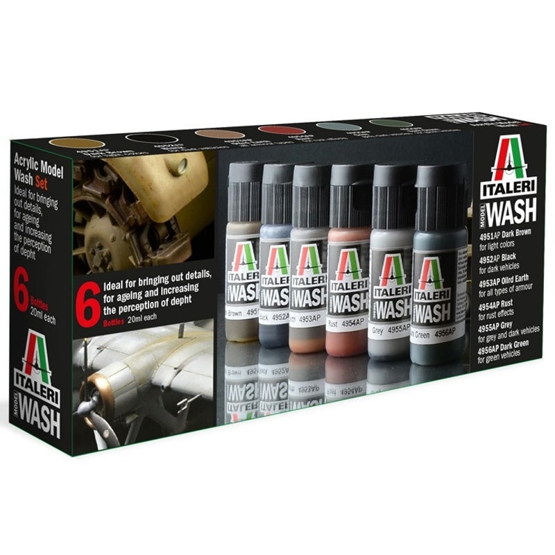 Italeri Acrylic Model Wash set