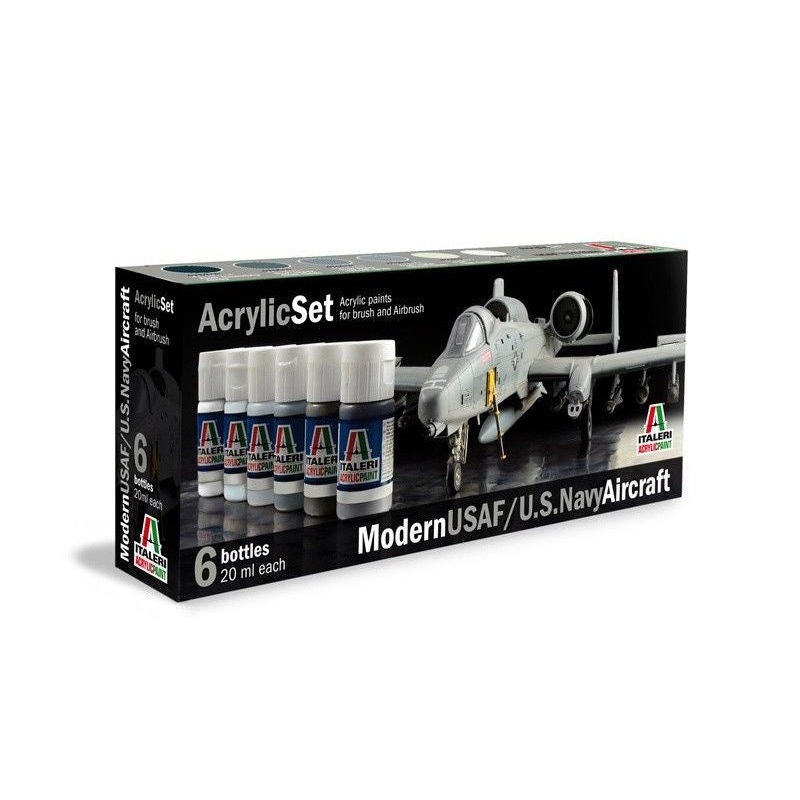 Italeri Acrylic Paint Set USAF/US Navy