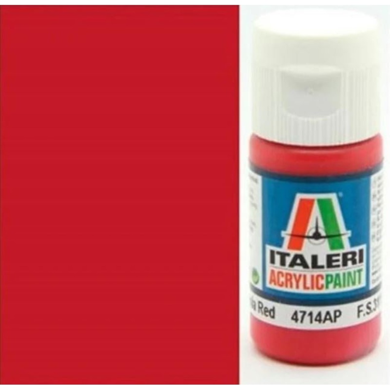 Italeri/Vallejo Acrylic - Flat Insignia Red