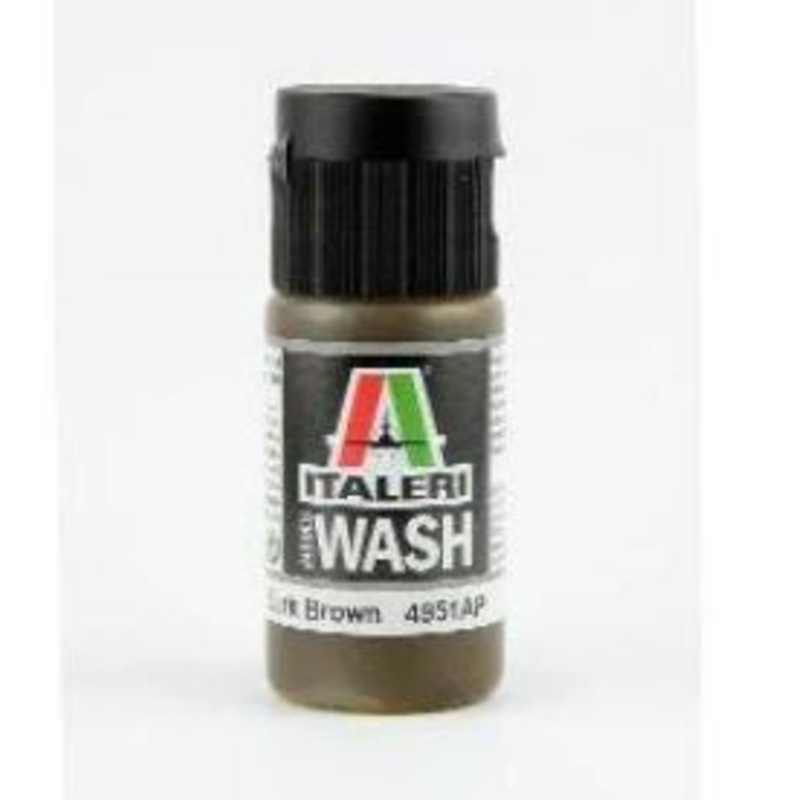 Italeri/Vallejo Acrylic Wash - Dark Brown