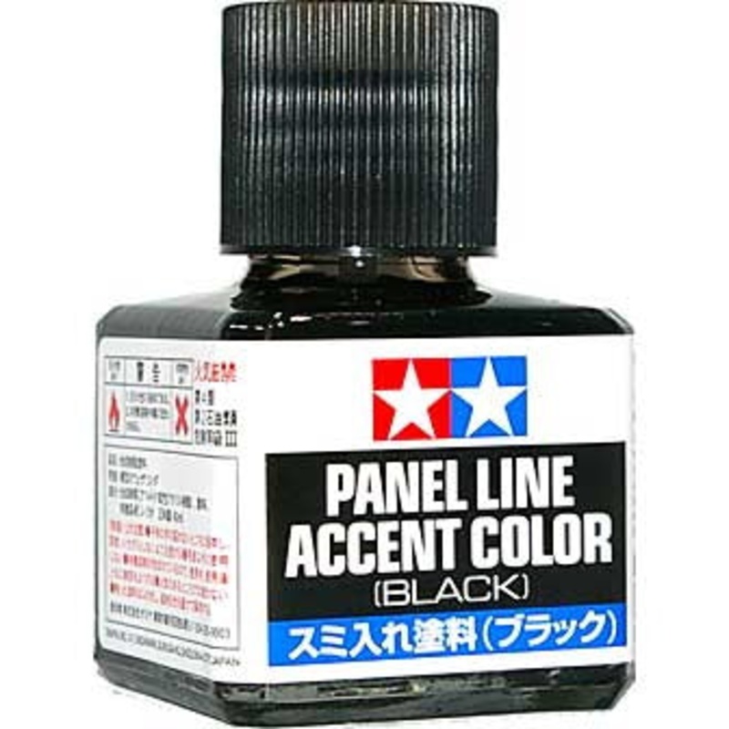 Tamiya Panel Line Accent Color Black 40m
