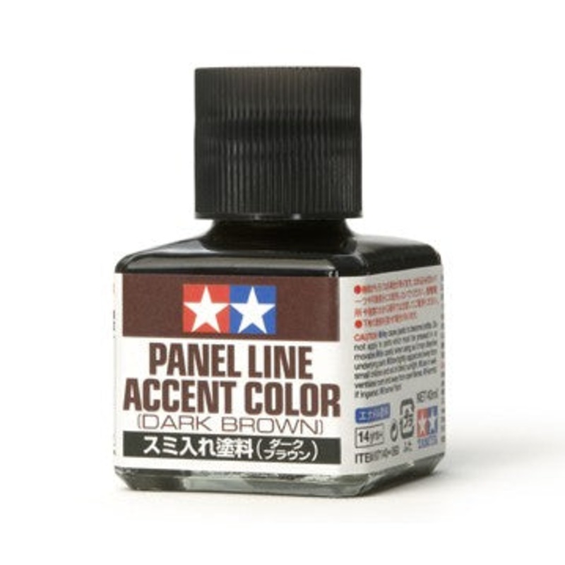 Tamiya Panel Line Accent Color Dark Brown