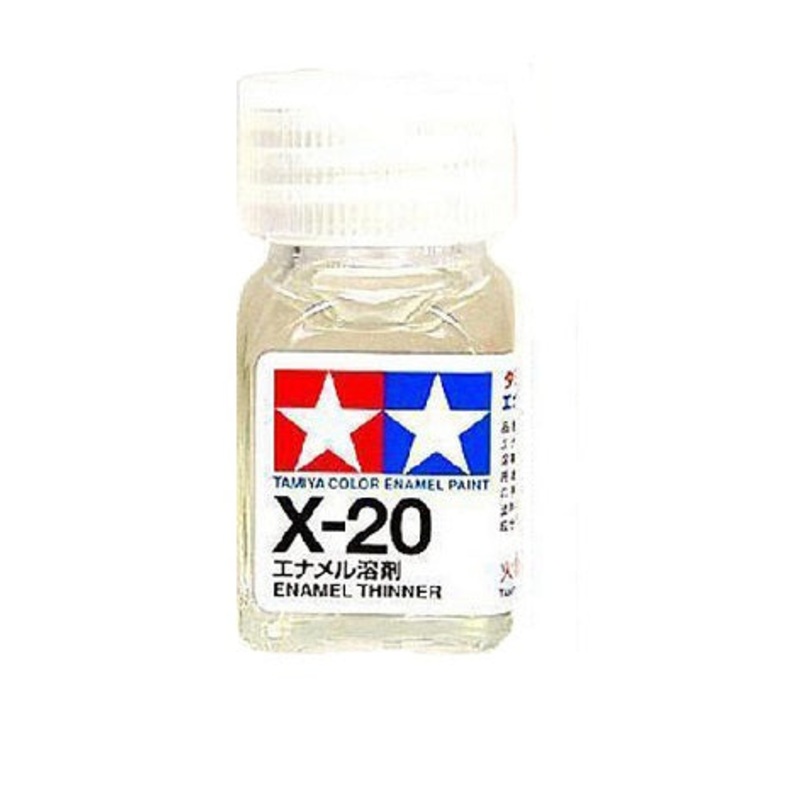 Tamiya X-20 Enamel 10ml Enamel Thinner