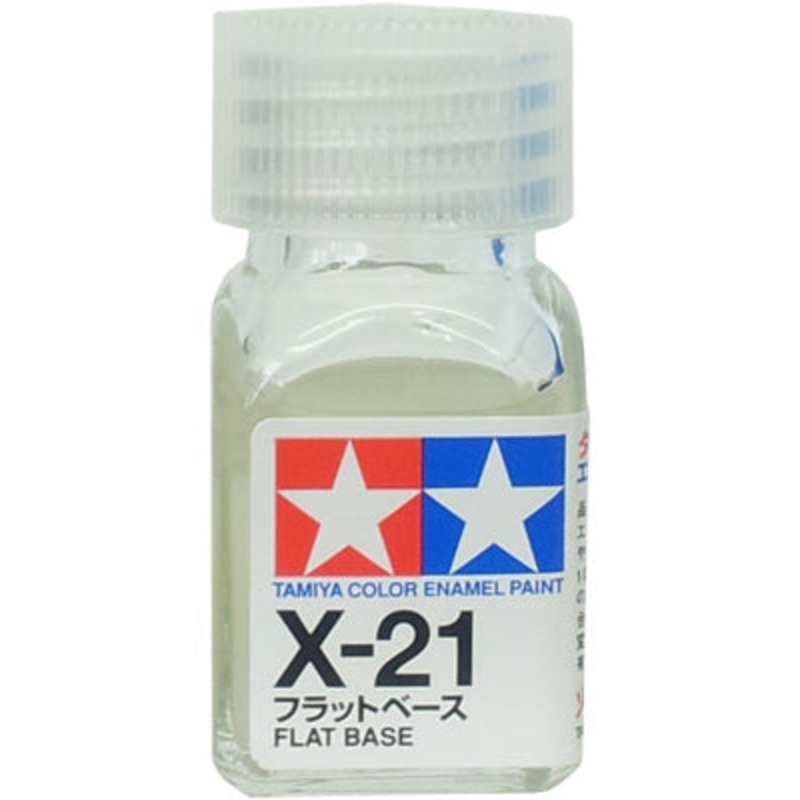Tamiya X-21 Enamel 10ml Flat Base