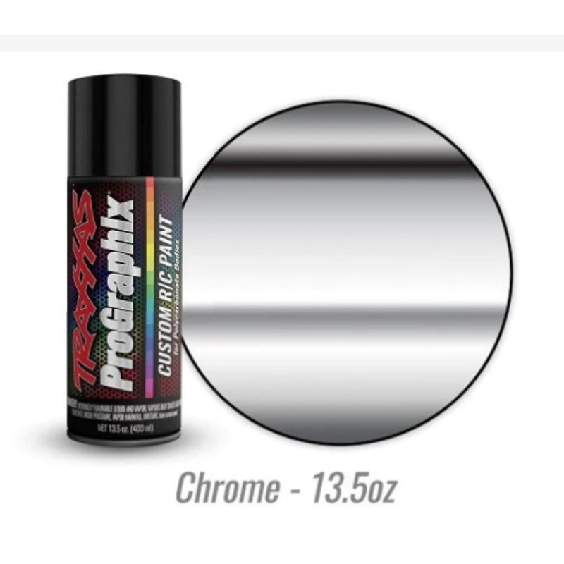 Traxxas Body Paint 13.5Oz Chrome