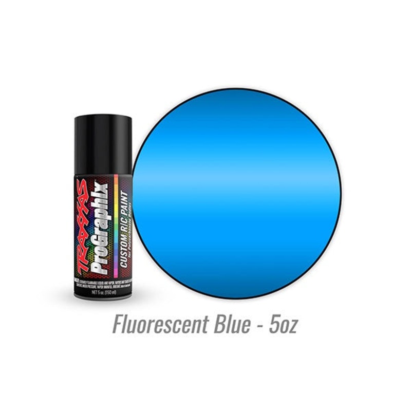 Traxxas Body Paint, 5oz, Fluorescent Blue