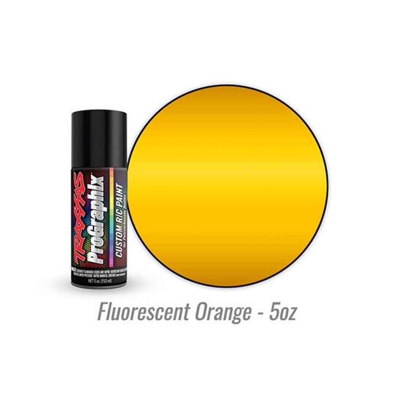 Traxxas Body Paint, 5oz, Fluorescent Orange