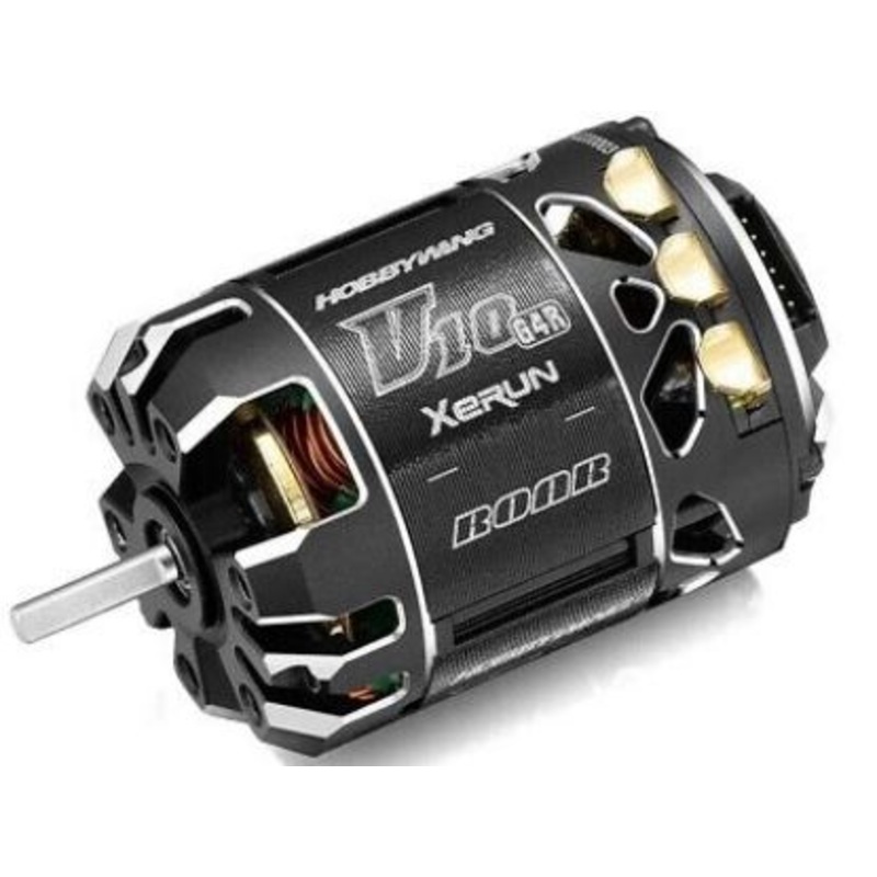 Hobbywing  XERUN V10 17.5T 1350KV B/less Sensored BLACK G4R Motor