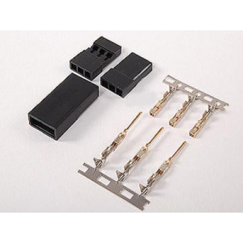 Male/Female Servo Connector / Plug 1 Pair
