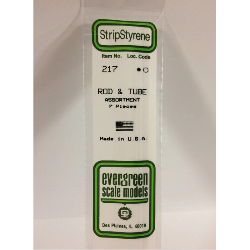 Rod & Tube Assortment White