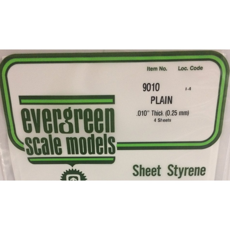Sheet White 15X29cm X.25mm (4)