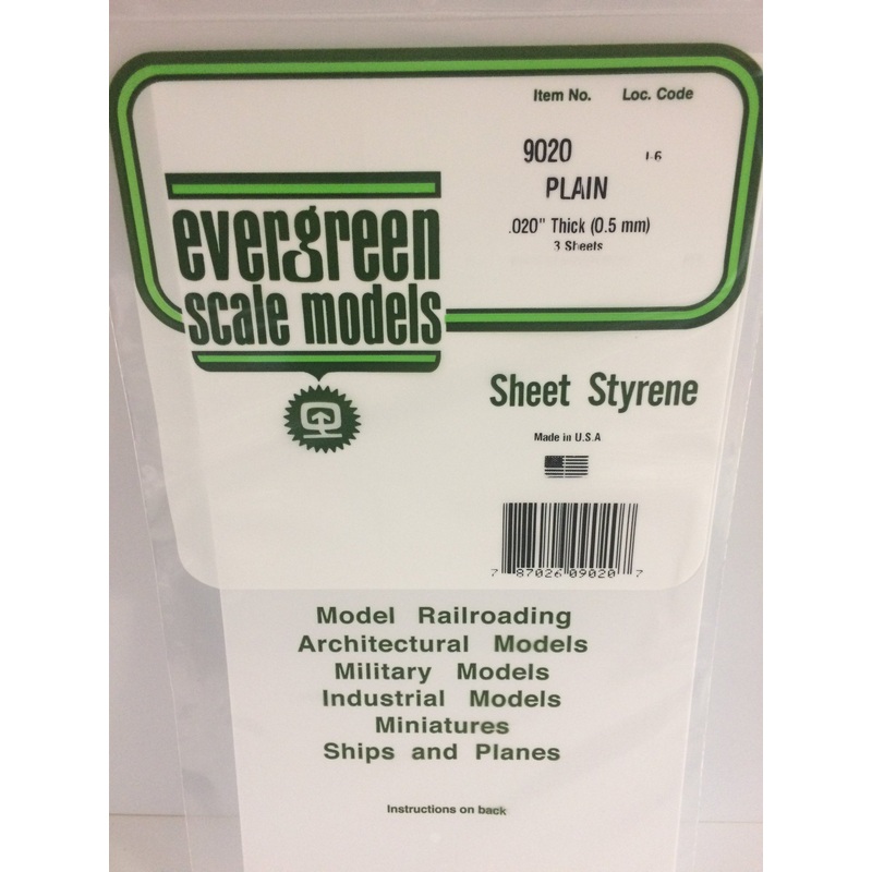 Sheet White 15X29cm X.50mm (3)