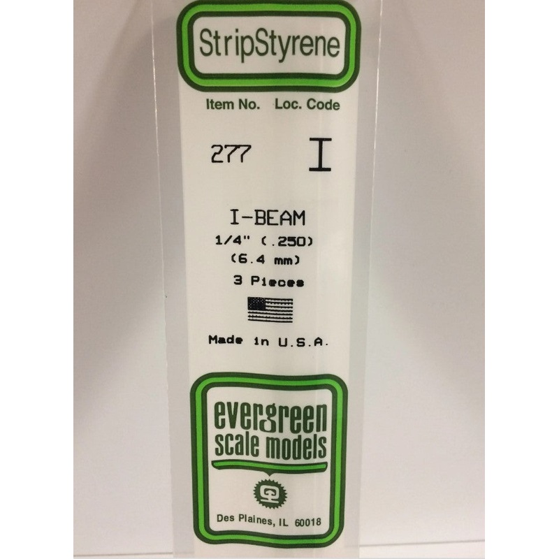 StripStyrene I-Beam 6.4