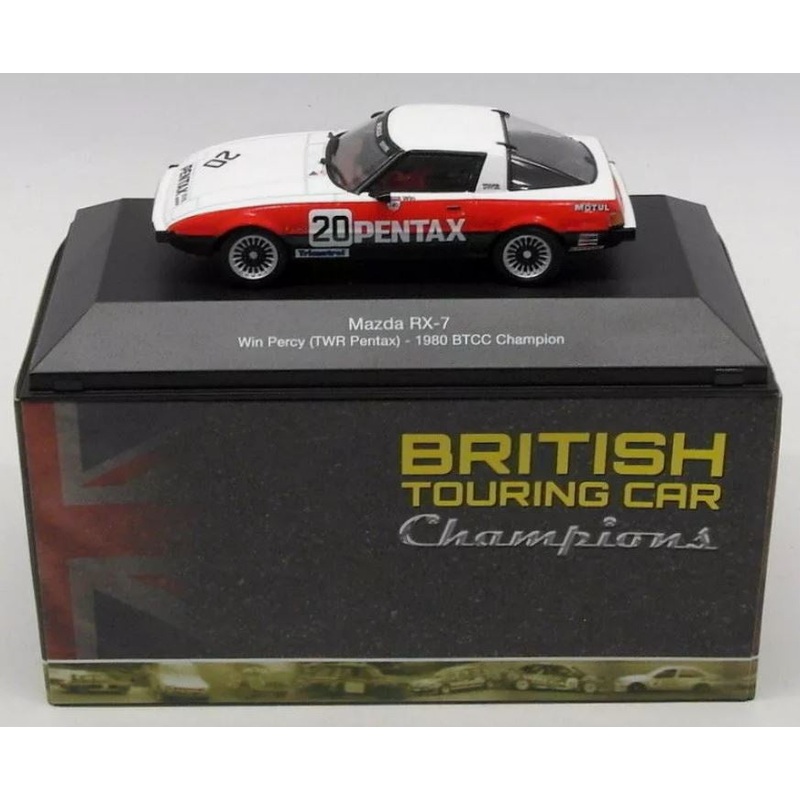Atlas 1:43 Mazda RX-7 TWR Pentax 1980 BTCC Champion