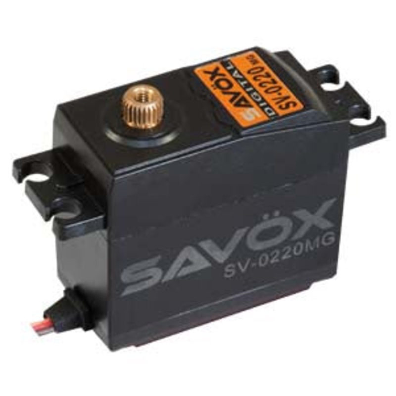Savox HV Standard 8kg/cm 0.13 Digital Servo w/Soft Start