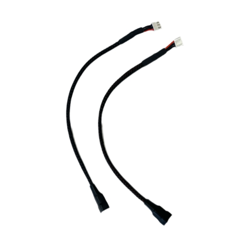 XH Silicone 2S Balance Lead Extension with Braid Cover 200mm (2pcs)