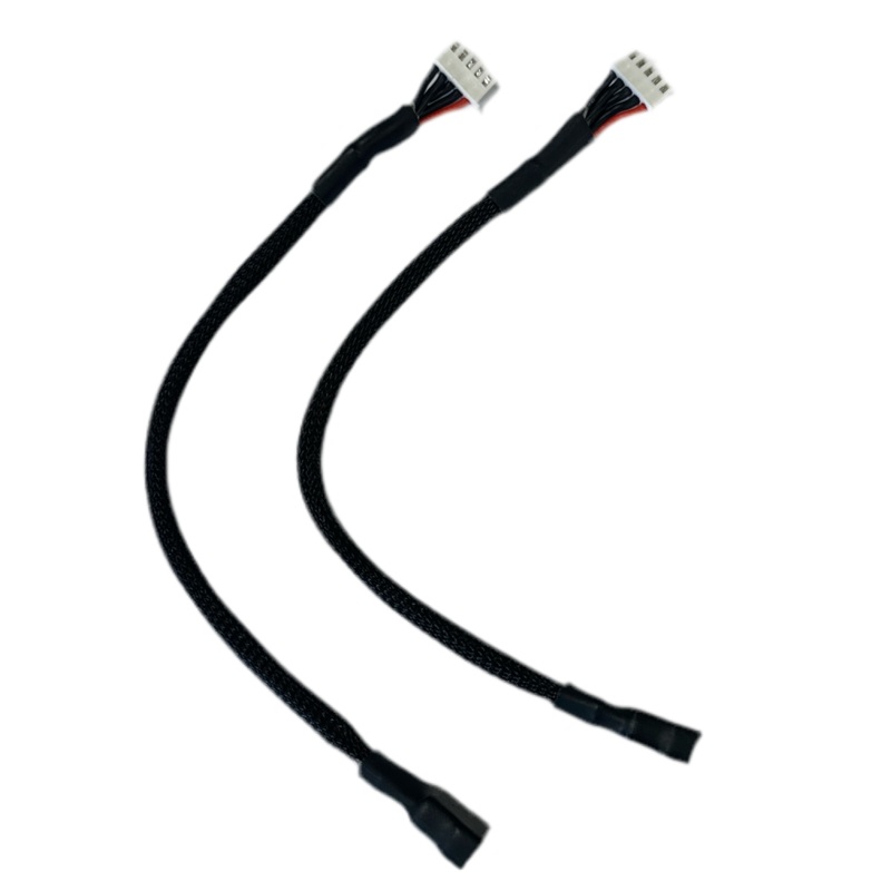 XH Silicone 4S Balance Lead Extension with Braid Cover 200mm (2pcs)