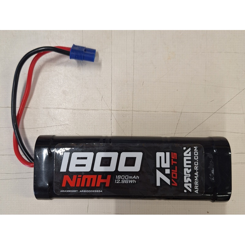 Arrma 7.2v 1800mAh NiMH Battery EC3 Plug