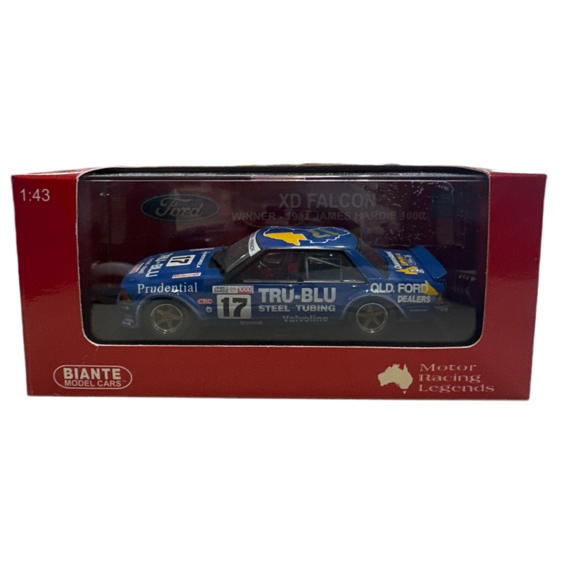 Biante 1:43 1981 XD Falcon Bathurst Winner Johnson/French