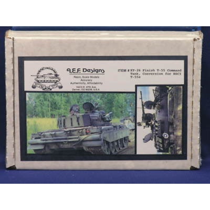 AEF 1:35 Finnish T-55 Command Tank Resin Conv. Kit