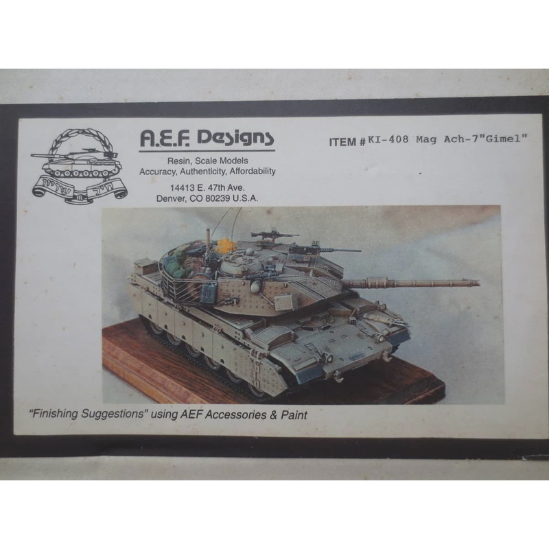 AEF 1:35 IDF Magach-7C Gimel Resin Conv. for M-60 Kits