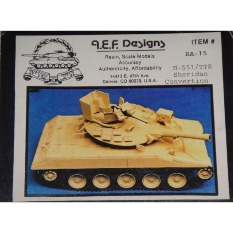 AEF 1:35 M-551/TTS Sheridan Resin Conv. Kit