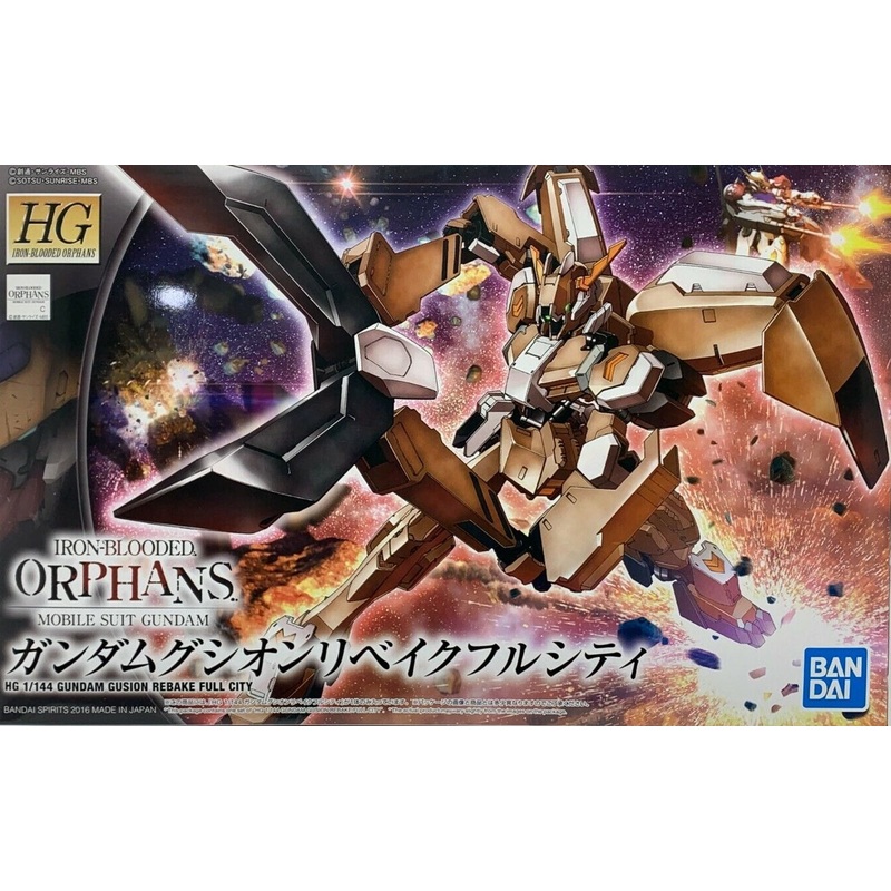 BANDAI 5055447 #23 Gundam Gusion Rebake Full City, "Gundam IBO", Bandai HG IBO 1/144