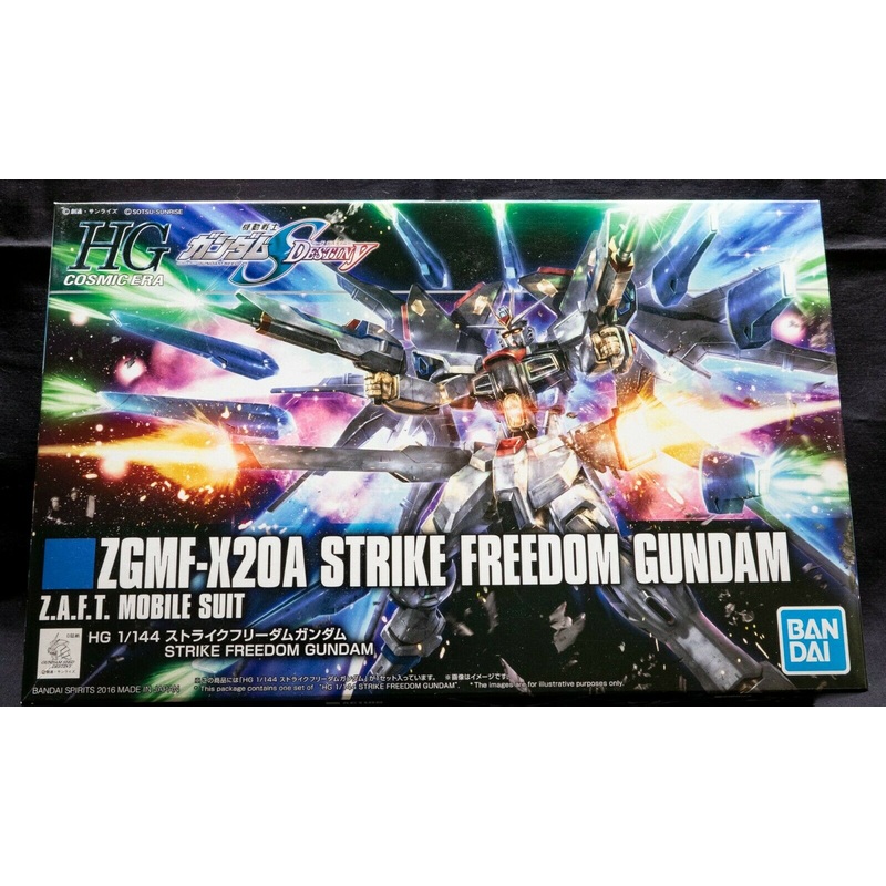 BANDAI 5055610 #201 ZGMF-X20A Strike Freedom Gundam "Gundam SEED Destiny", Bandai HGCE