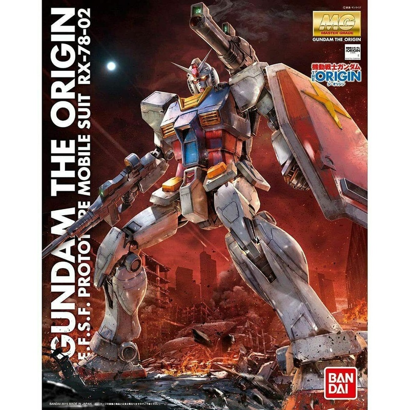 BANDAI 5062847 RX-78-02 Gundam "Gundam The Origin", Bandai MG