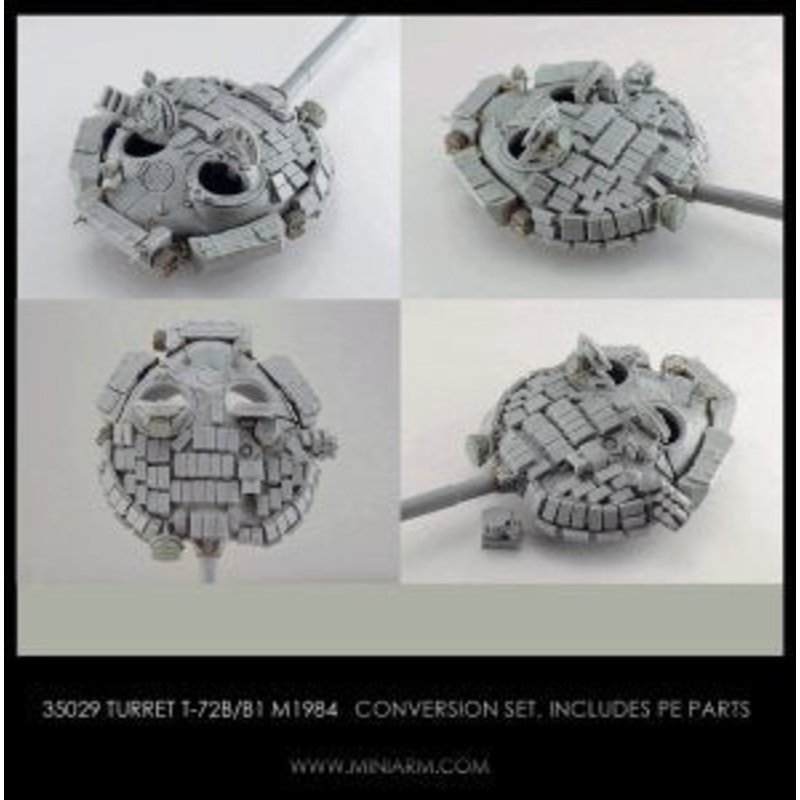 Miniarm 1:35 T-72B/B1 m1984 Super Dolly Parton Resin Conv. Kit