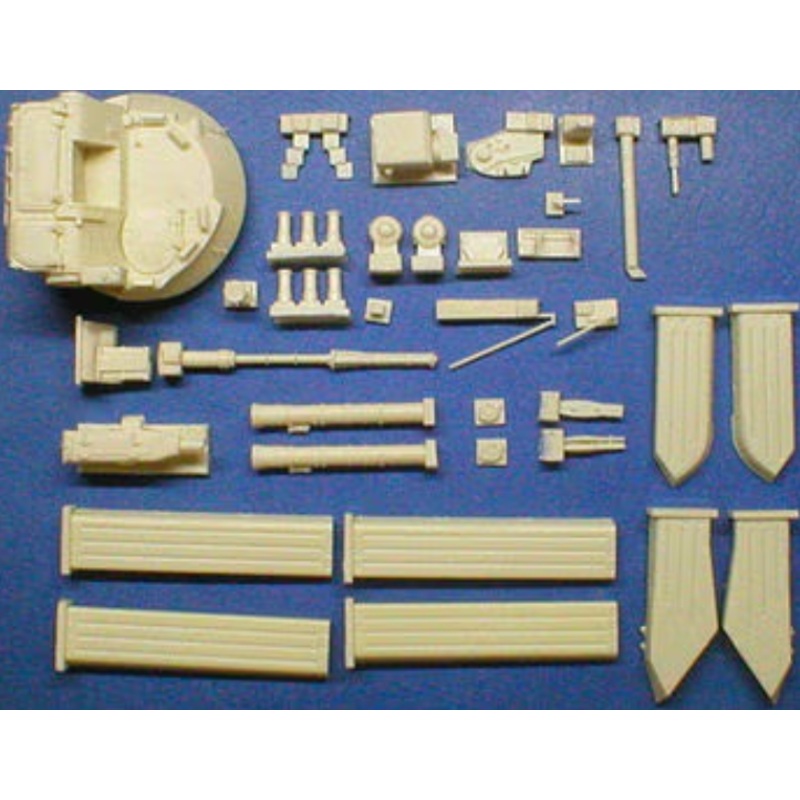 SP Designs 1:35 Ukrainian BMP-1M Shkval M2008 Resin Conv. Kit