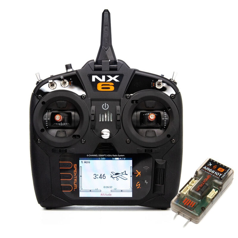 SPEKTRUM SPM6775 NX6 6-Channel System with AR6610T Receiver