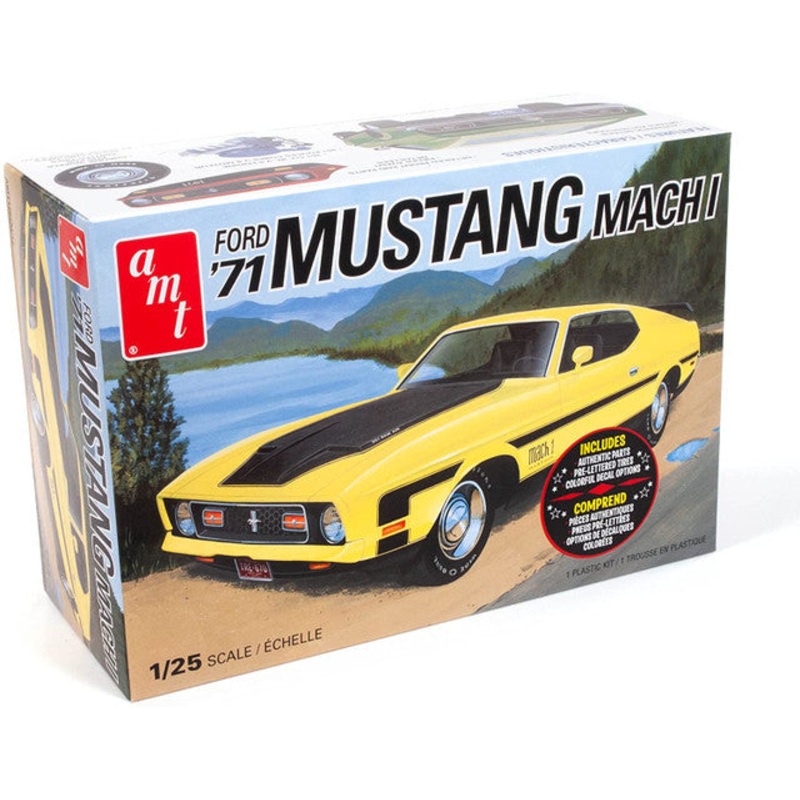 AMT 1262 1/25 1971 Ford Mustang Mach I
