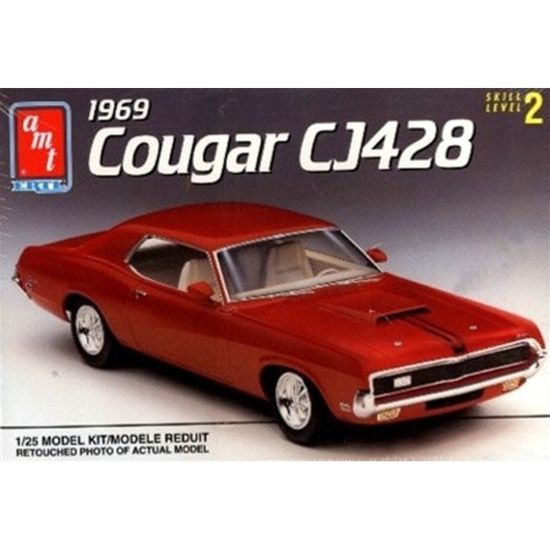 AMT 6529 1/25 1969 Cougar CJ428
