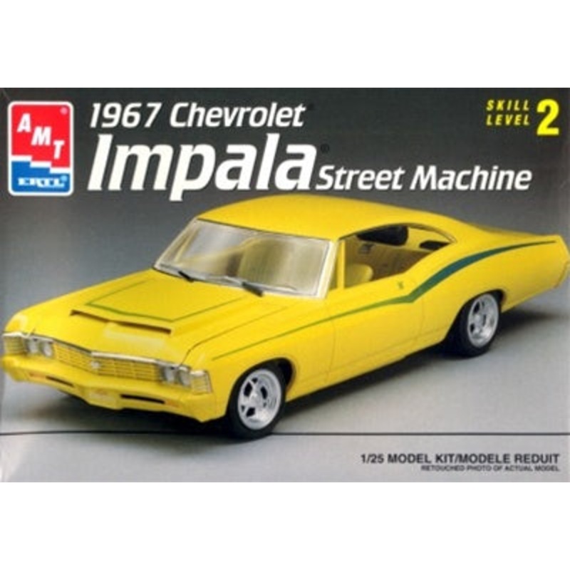AMT 8208 1/25 1967 Chevy Impala SS Street Machine