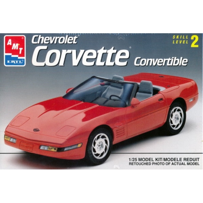 AMT 8607 1/25 1993 Corvette Convertible