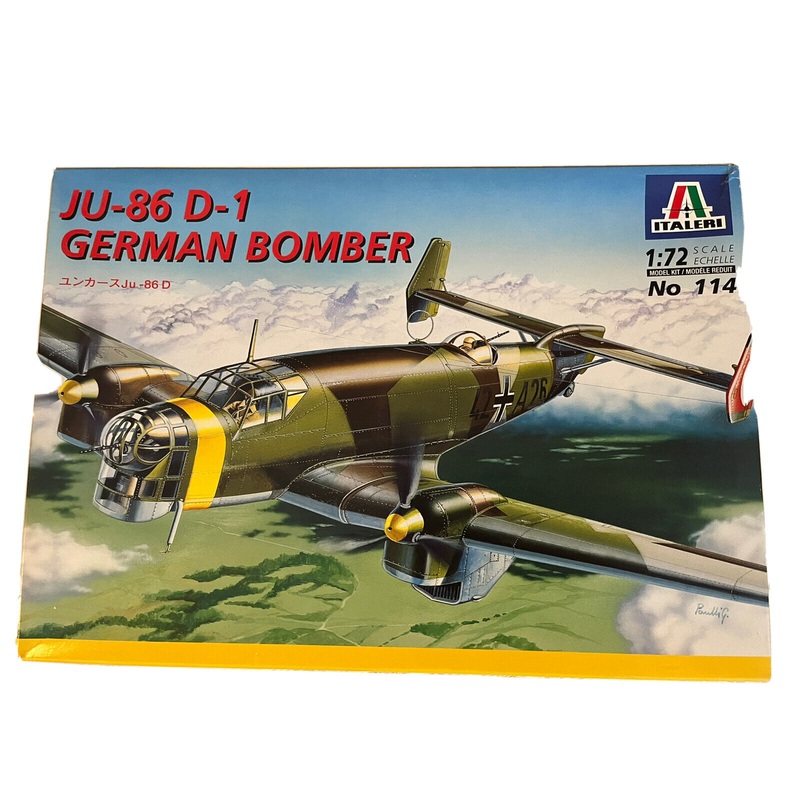 ITALERI 114 1/72 Ju-86 D-1 German Bomber