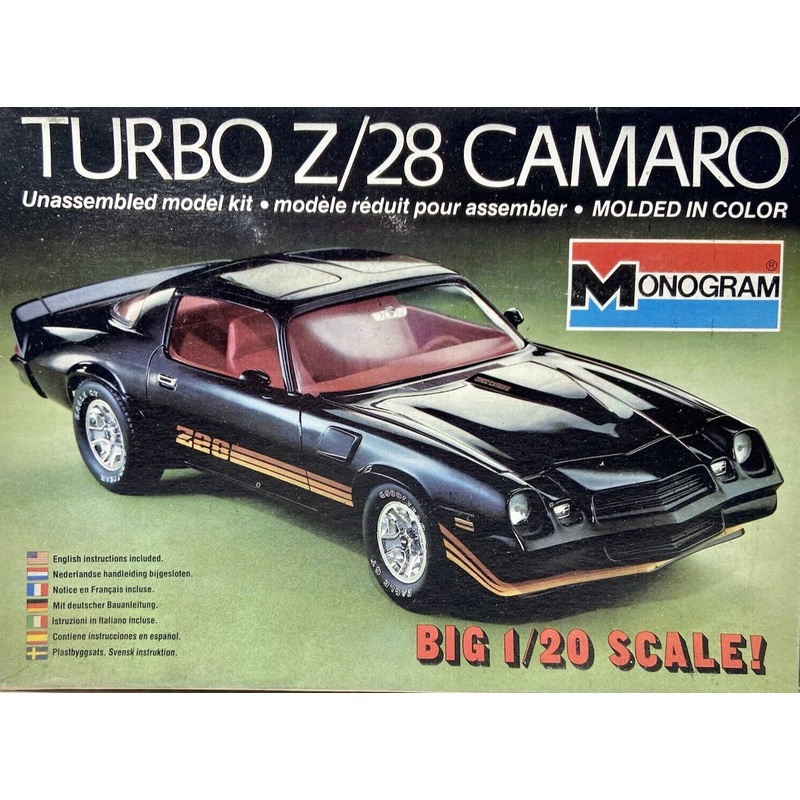 MONOGRAM 2403 1/20 Turbo Z/28 Camaro