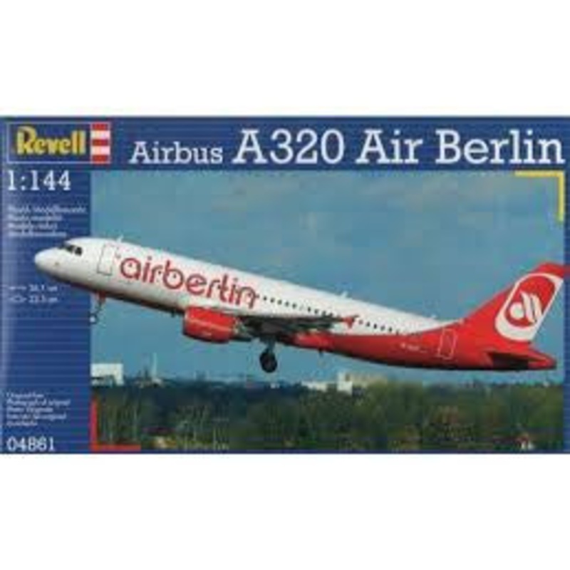 REVELL 04861 1/144 Airbus A320 Air Berlin *DISC*