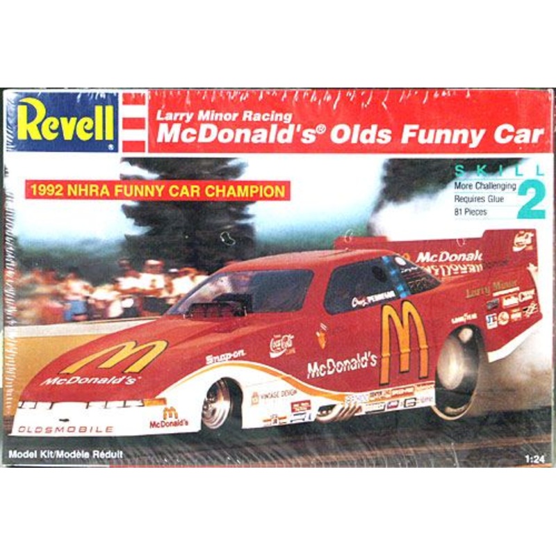 REVELL 7353 1/24 McDonald's Olds Funny Car NHRA CHAMPION (1993)