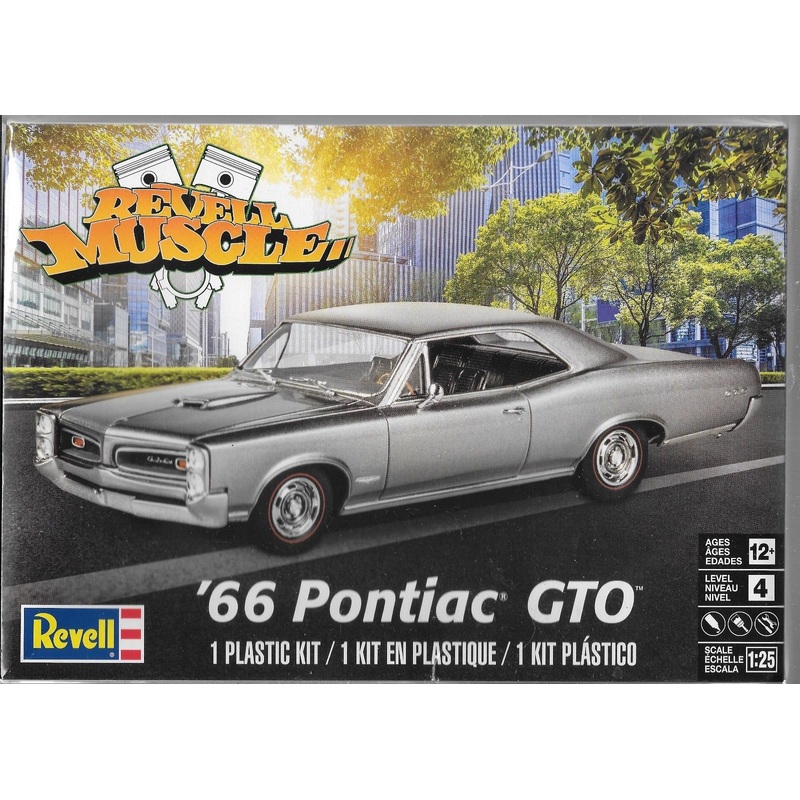 REVELL 85-4479 1/25 1966 Pontiac GTO