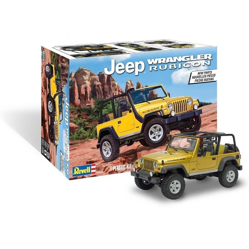 REVELL 85-4501 1/25 Jeep Wrangler Rubicon